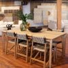 Brianna Solid Teak Wood Dining Table