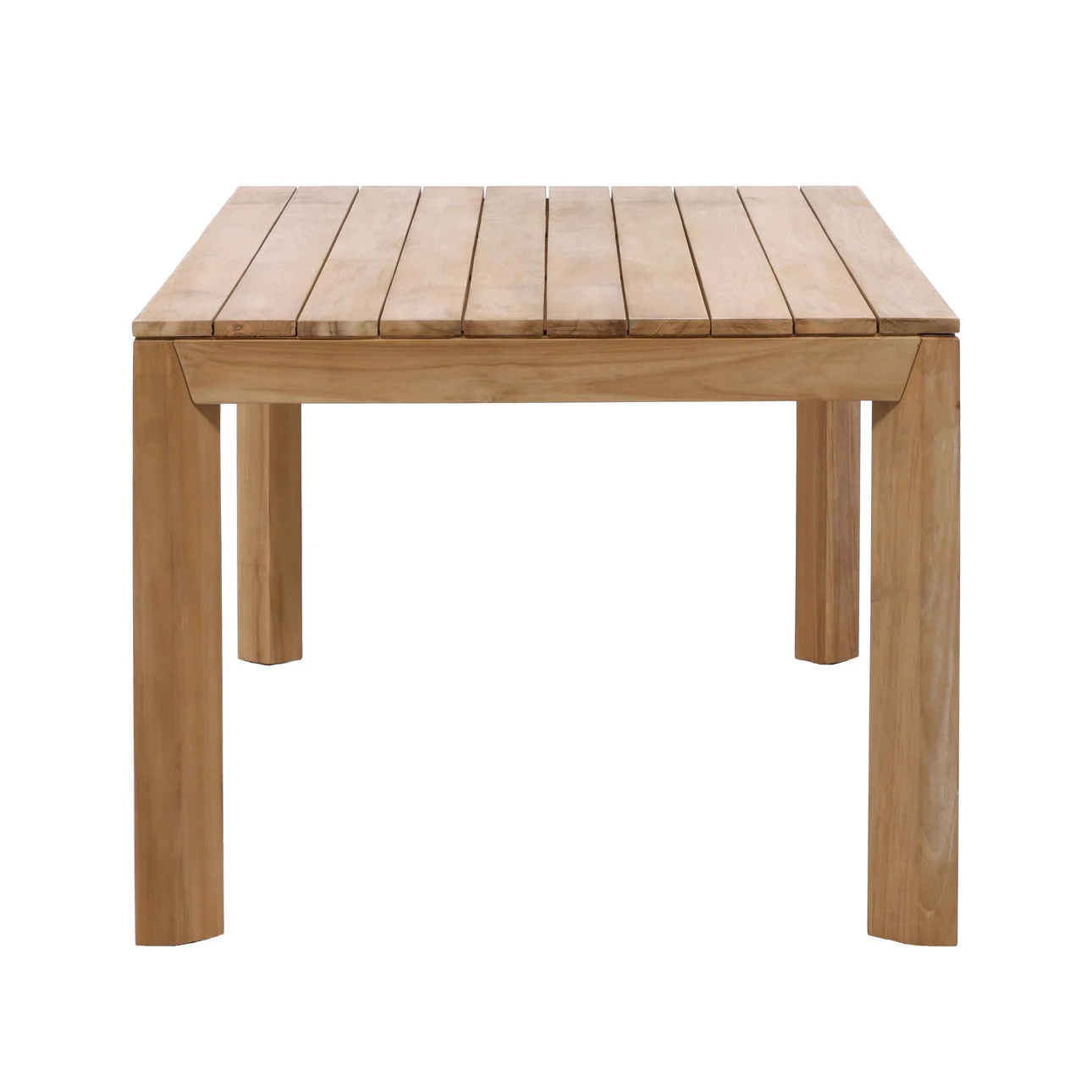 Brianna Solid Teak Wood Dining Table - Image 2