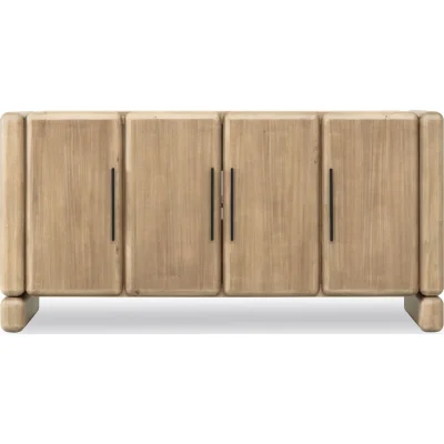 Nia Light Acacia Wood Sideboard