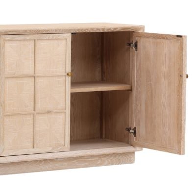 Durant Light Oak Wood Sideboard