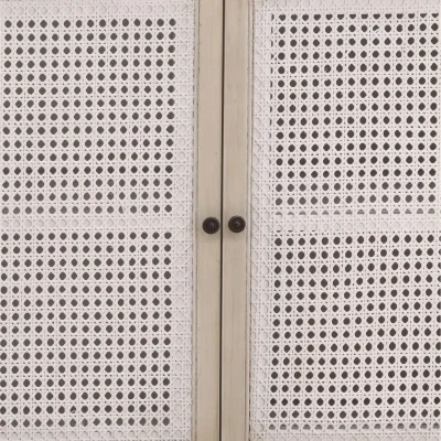 Lugano Acacia Wood With Cane Wood Insert