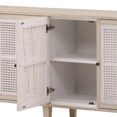 Lugano Acacia Wood With Cane Wood Insert