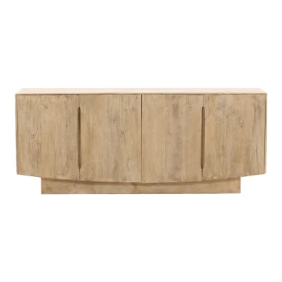 Hartland Solid Natural Mango Wood Sideboard