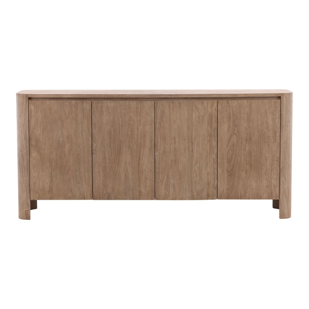 Hartland Solid Natural Mango Wood Sideboard - Image 9
