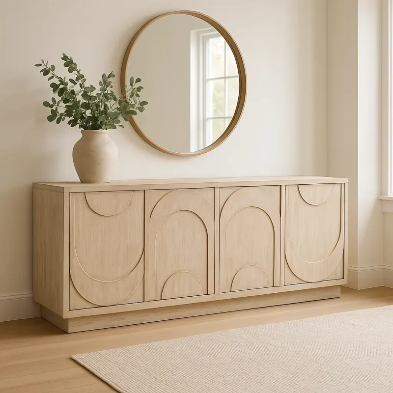 Riley Reclaimed Pine Wood Sideboard