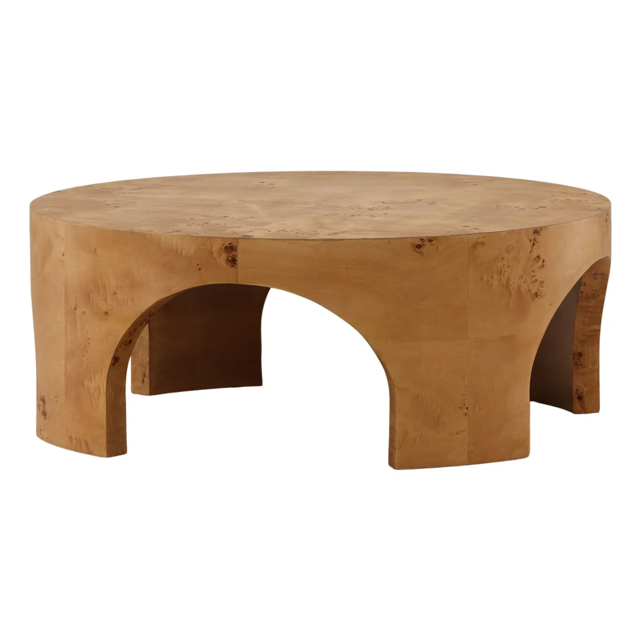 Paulette Natural Wood Coffee Table - Image 3