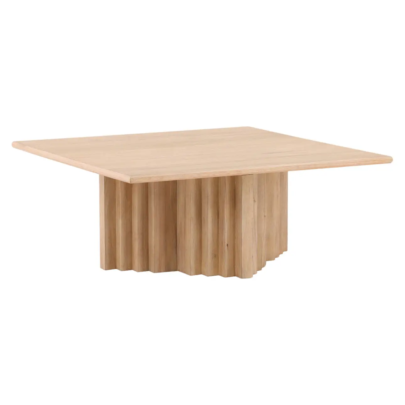 Thane Light Oak Wood Coffee Table - Image 2