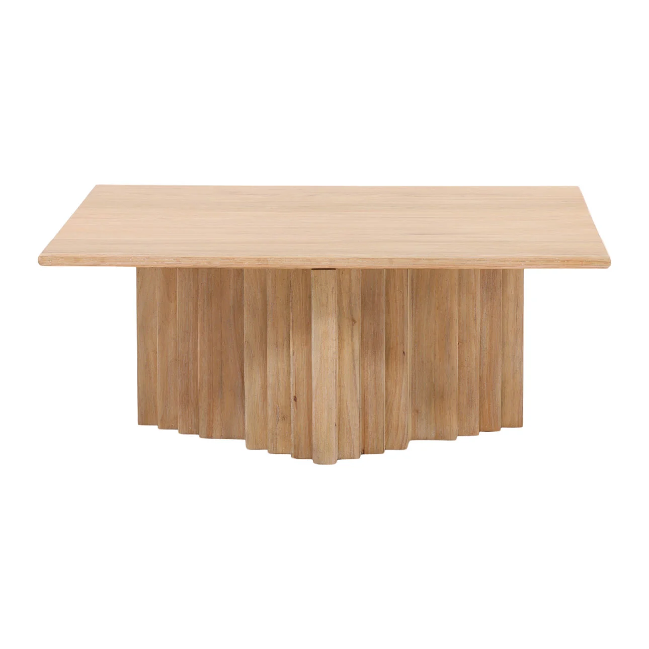 Thane Light Oak Wood Coffee Table - Image 3