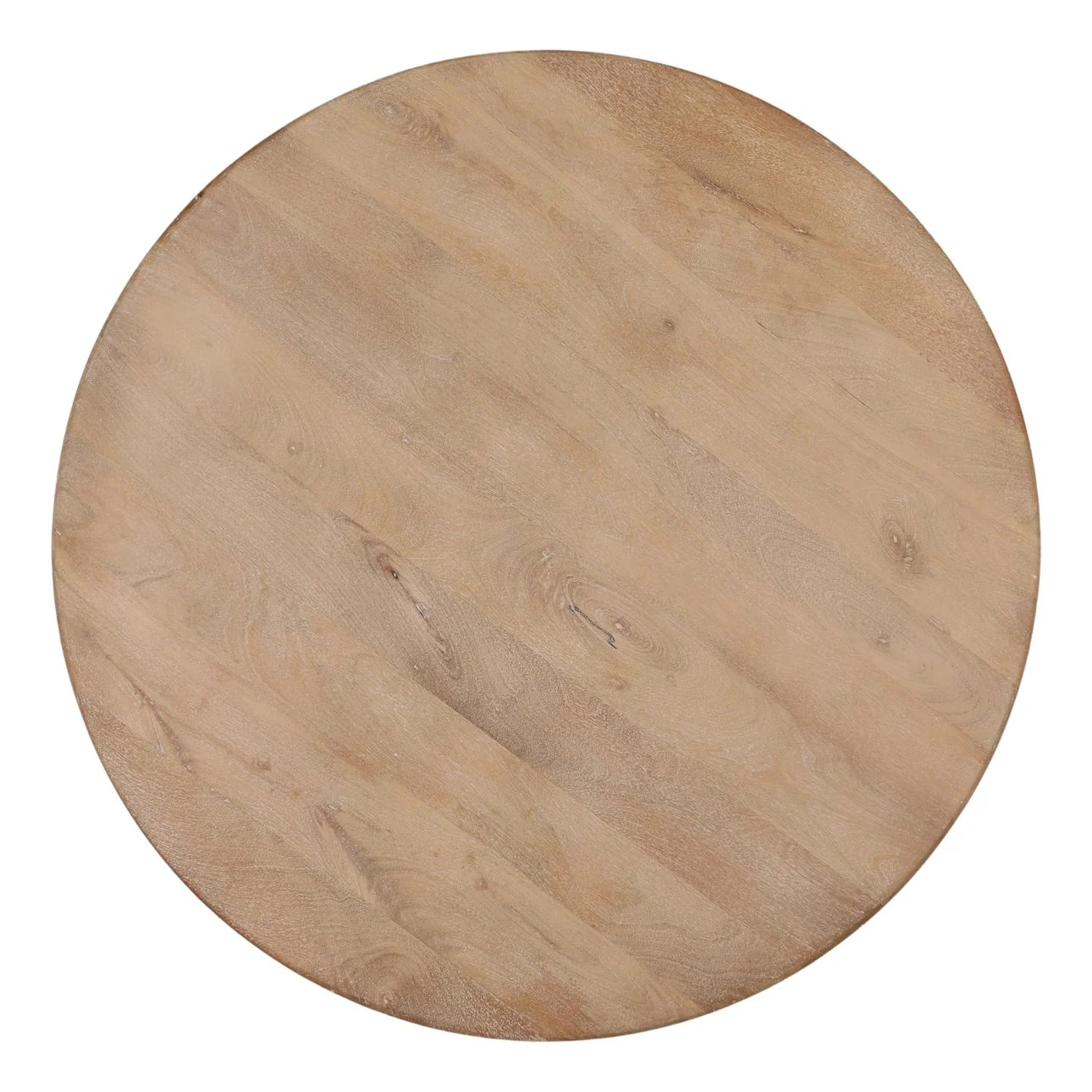 Meylin Round Light Wood Coffee Table - Image 4