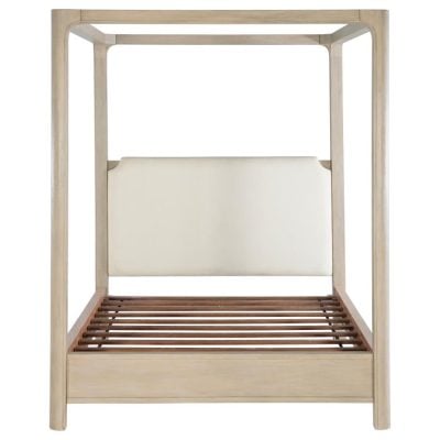 Solano Weathered Wood Canopy Bed