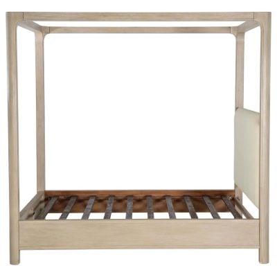 Solano Weathered Wood Canopy Bed