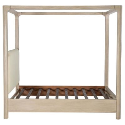 Solano Weathered Wood Canopy Bed
