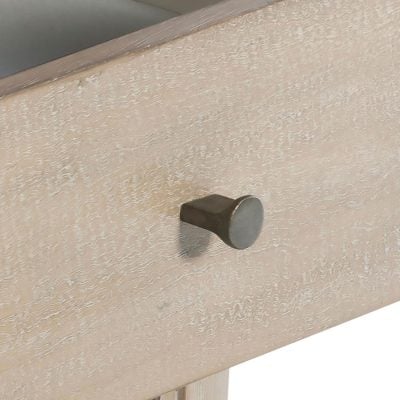 Solano Curved Weathered Wood 9 Drawer Dresser