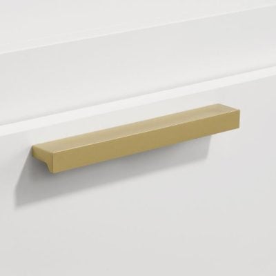 Caraway Modern White & Gold Dresser