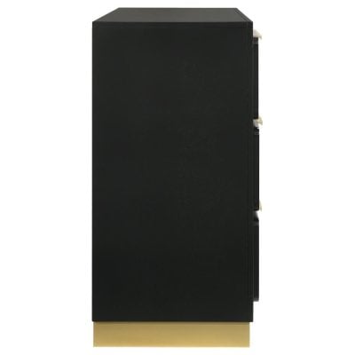 Caraway Black And Gold Dresser