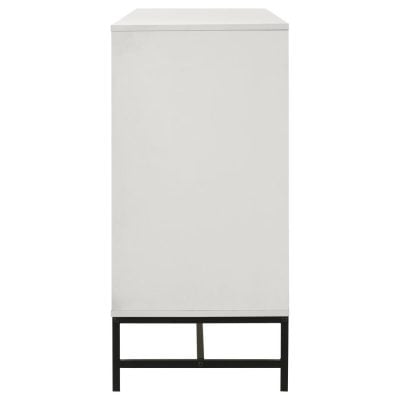 Sonora 6 Drawer White Contemporary Dresser