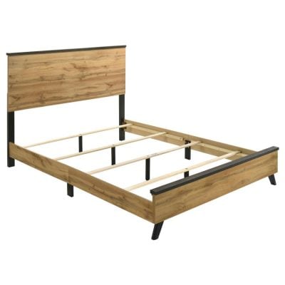 Alternative view of Kaywood Natural Pine Wood Bed