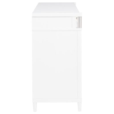 Gracemont 8 Drawer Modern White Dresser