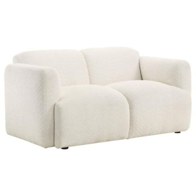 Dorset White Soft Fabric Sofa Set