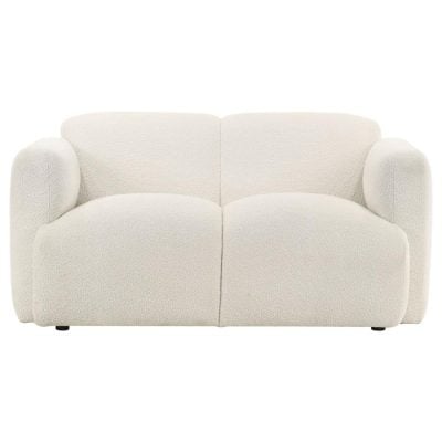 Dorset White Soft Fabric Sofa Set