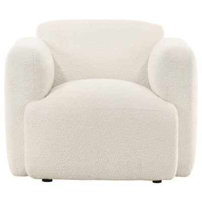 Dorset White Soft Fabric Sofa Set