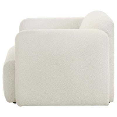 Dorset White Soft Fabric Sofa Set