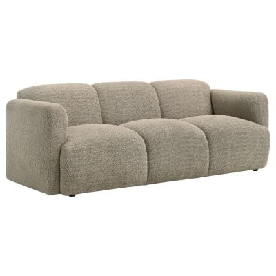 Dorset light brown fabric sofa