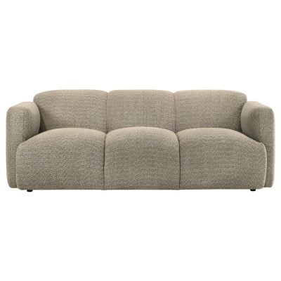 Dorset light brown fabric sofa
