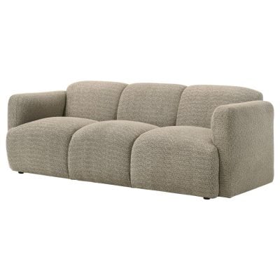 Dorset light brown fabric sofa