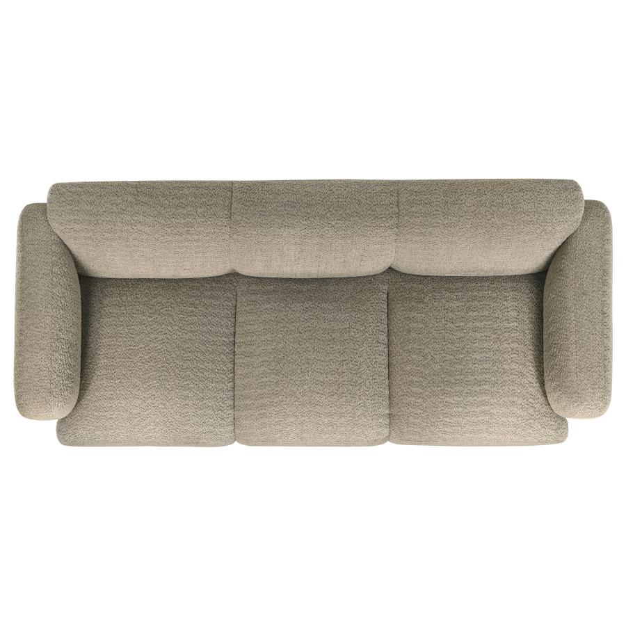 Dorset light brown fabric sofa