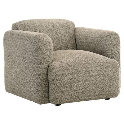 Dorset light brown fabric chair