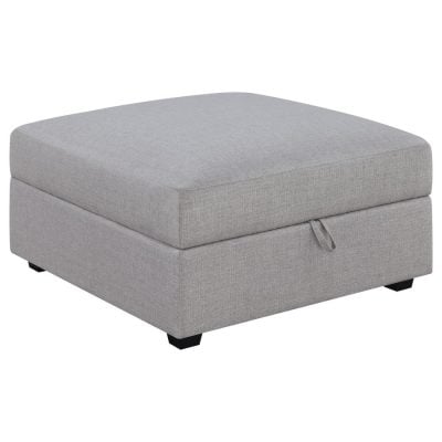 Cambria 4 Pc Gray modular ottoman