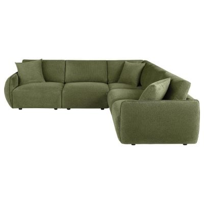 Elysia Olive Green Modular Sectional Sofa