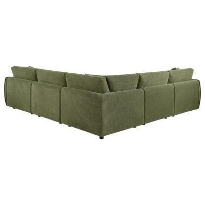 Elysia Olive Green Modular Sectional Sofa