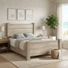 Kaywood Weathered Light Oak Bed