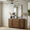 Terrace 6 Drawer Fluted Wood Dresser