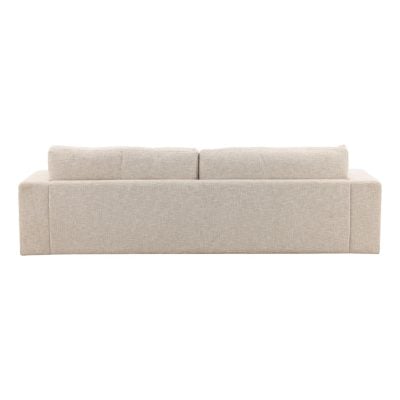 Darina Soft Foam Beige Chenille Sofa