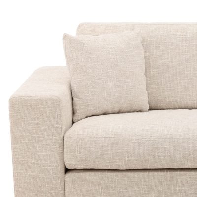 Darina Soft Foam Beige Chenille Sofa