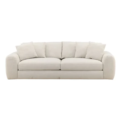 Kairos Off White Boucle Sofa
