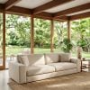 Darina Soft Foam Beige Chenille Sofa