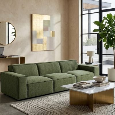 Restore Modular Green Performance Fabric Sofa