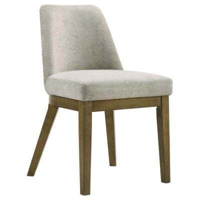 Castlewood Tan & Brown Oak Dining Chairs
