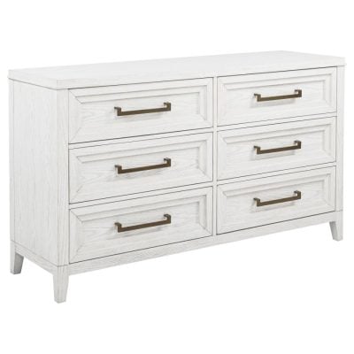 Marielle White Modern Farmhouse Dresser