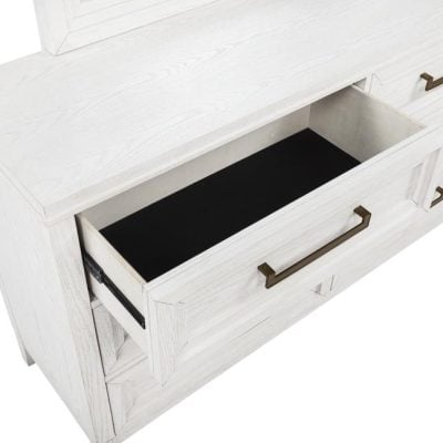 Marielle White Modern Farmhouse Dresser