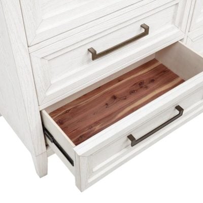 Marielle White Modern Farmhouse Dresser