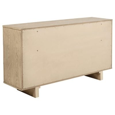Kailani 9 Drawer Beige Oak Dresser