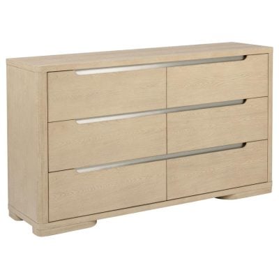 Ladera Contemporary Light Wood Dresser