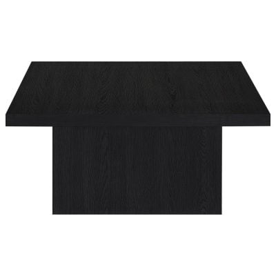 Devar Modern Square Black Coffee Table