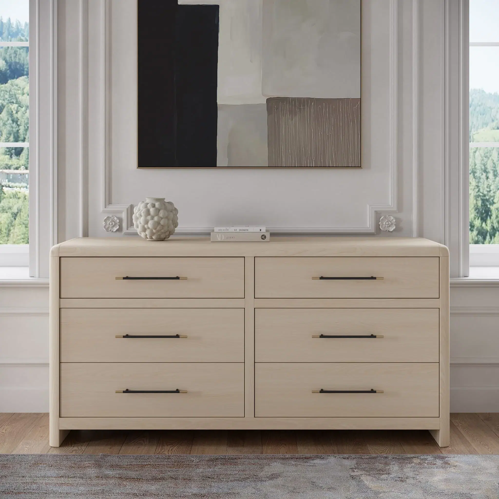 Wallen Dresser - White