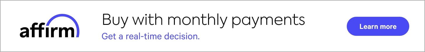affirm buy now pay later financing